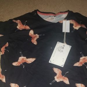 Craft Flow Voyage Flamingo Shirt. Nwt Size XL